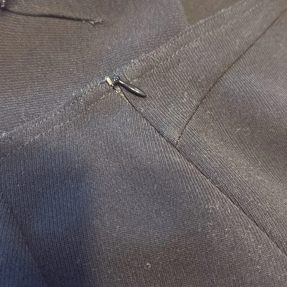 Thalian Sleek Black Pants